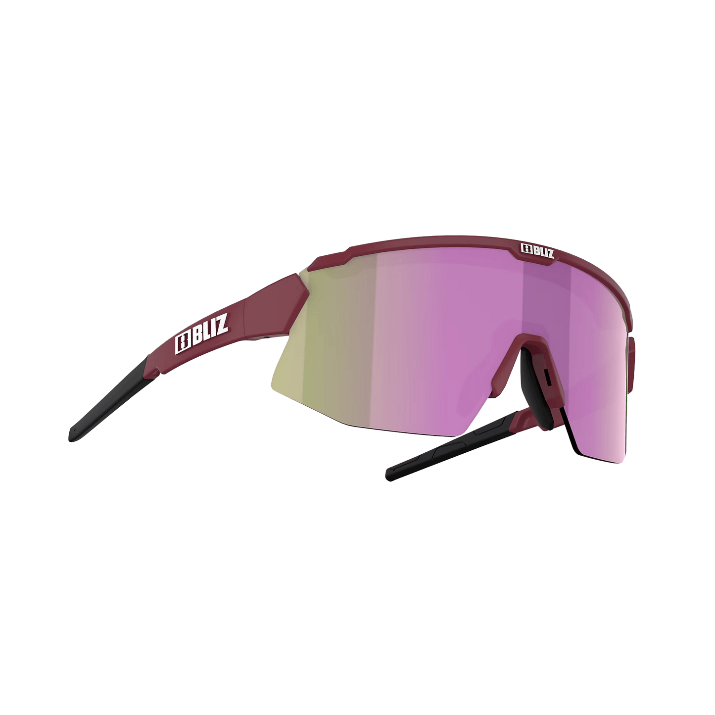 Brille BLIZ BREEZE SMALL Bordeaux Schirm Braun/Rosa