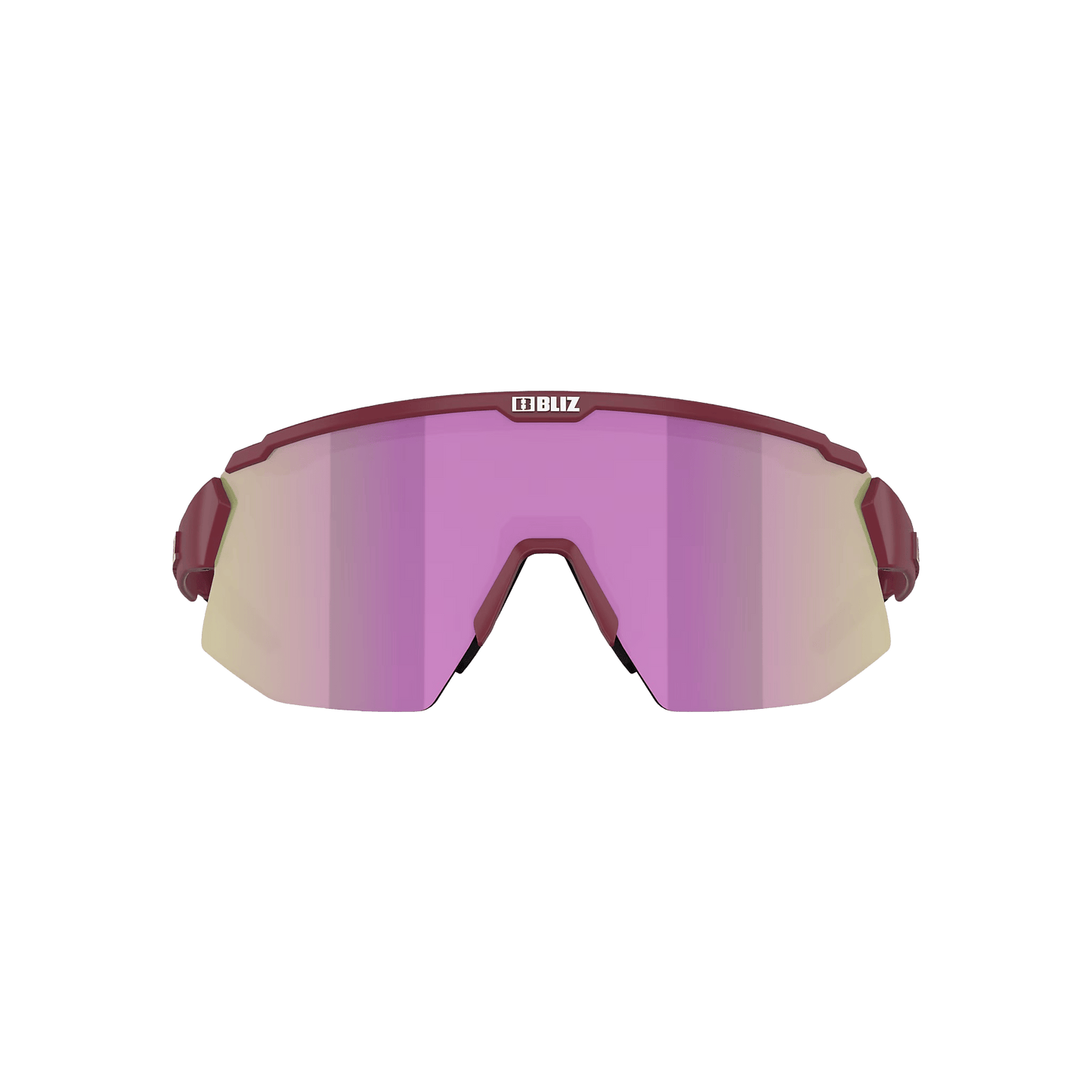 Brille BLIZ BREEZE SMALL Bordeaux Schirm Braun/Rosa