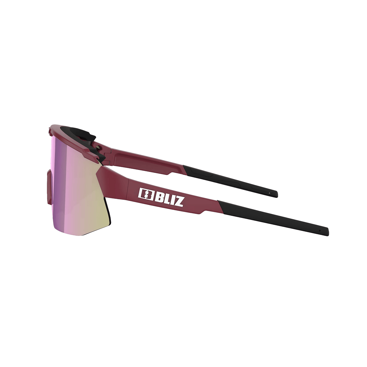 Brille BLIZ BREEZE SMALL Bordeaux Schirm Braun/Rosa