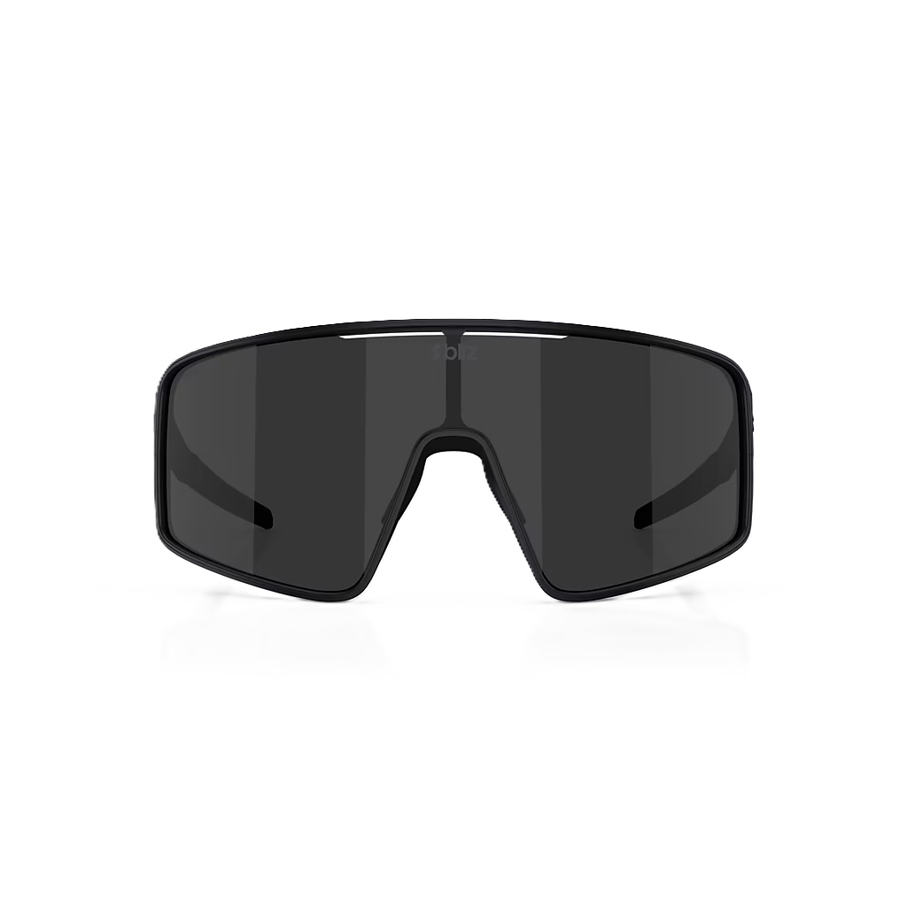 Brille BLIZ P001 S Schwarz Matt Glas Smoke