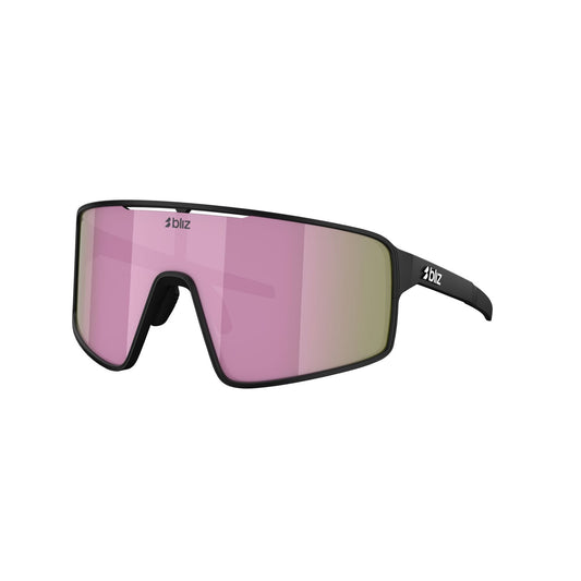 Brille BLIZ P001 S Schwarz Matt Schirm Braun Rosa Mehrfarbig