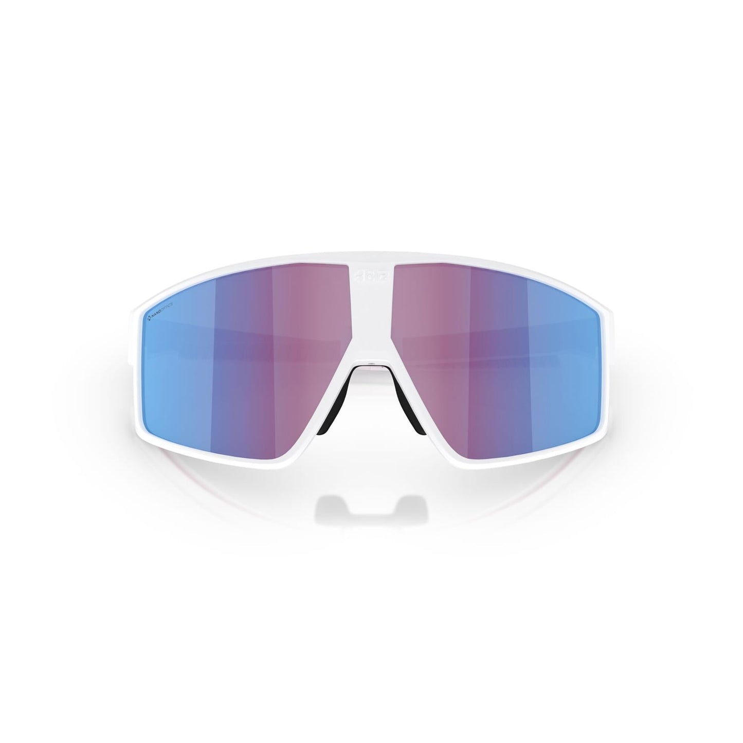 BLIZ P002 Brille Weiß Bildschirm Rosa Violett Blau Spiegel