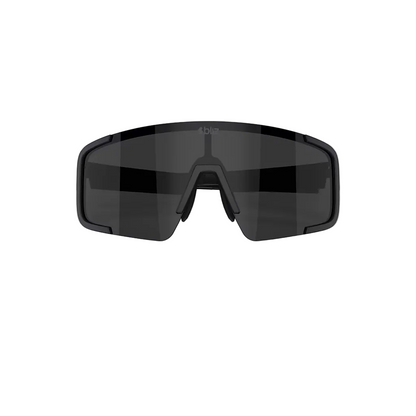 Brille BLIZ P003 Schwarz Matt Glas Smoke