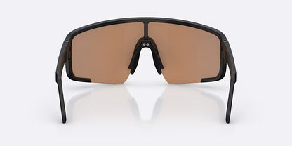 Brille BLIZ P003 Matt Schwarz Glas Coral/Orange Blau Iridium