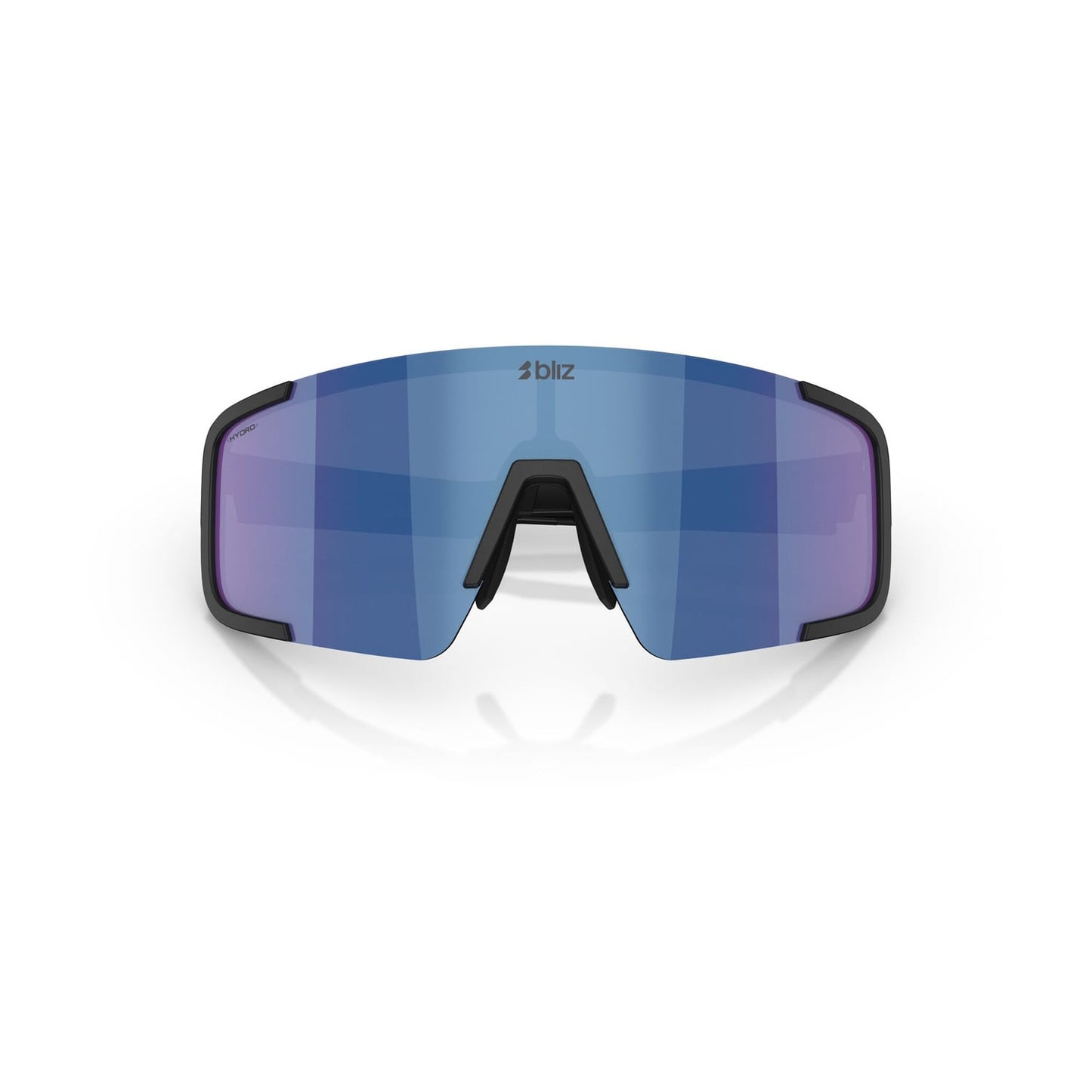 Brille BLIZ P003 Schwarz Matt Blue Mirror Screen