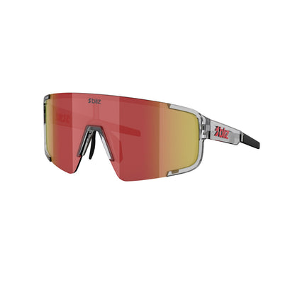 Brille BLIZ P003 Transparent Grau Glas Rot Multi