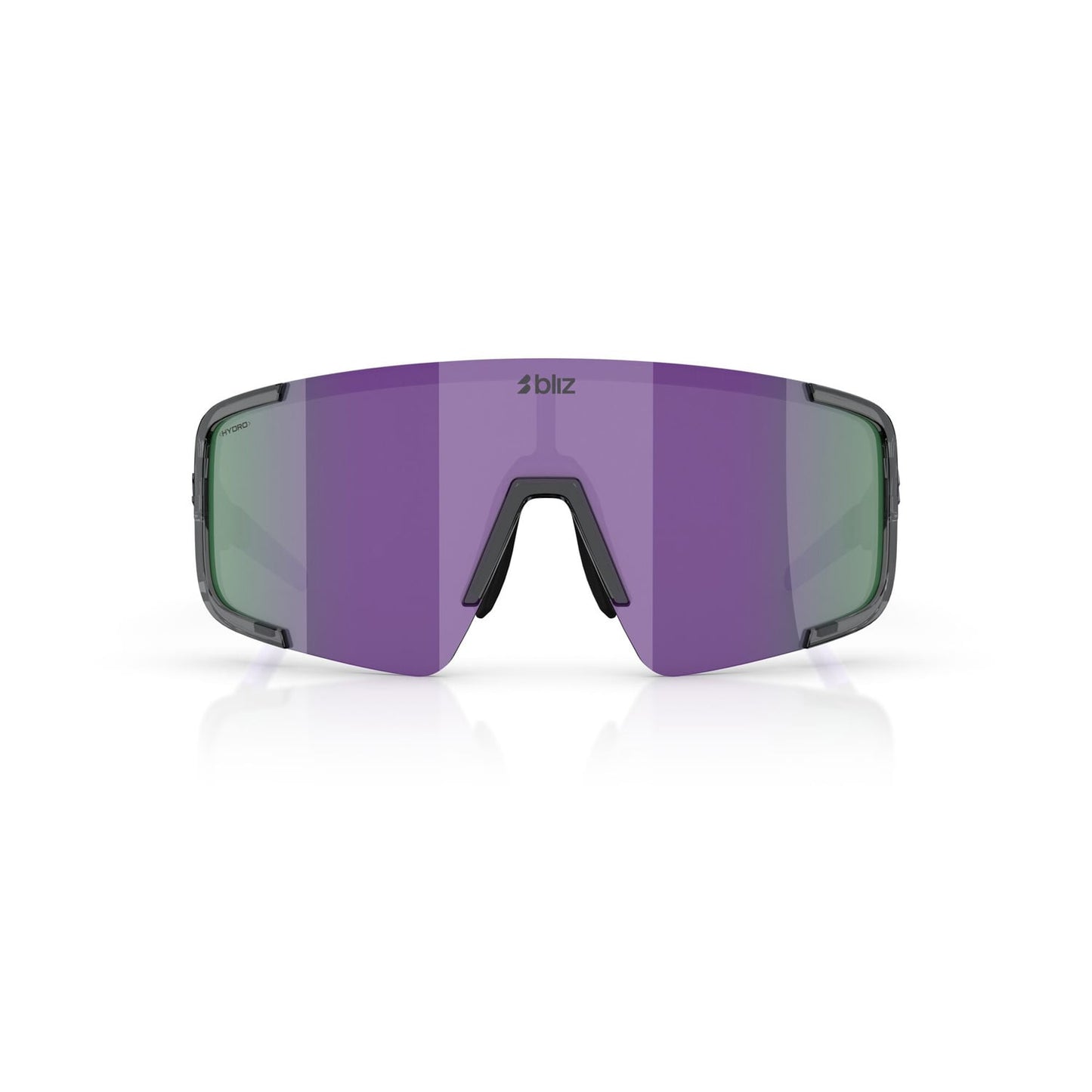Brille BLIZ P003 SMALL Crystal Schwarz Schirm Purple Multii