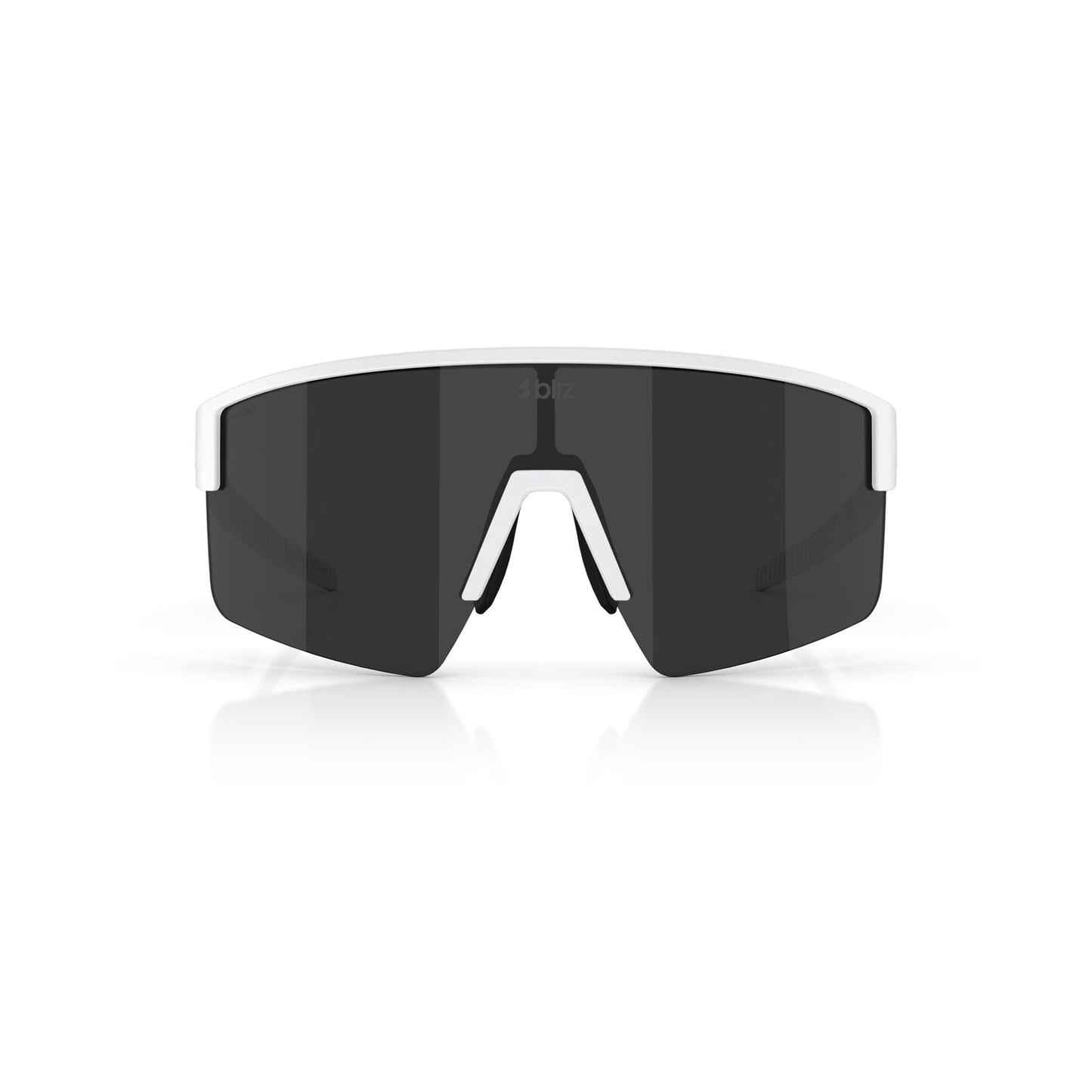 BLIZ P004 SMALL Brille Weiß Matt Smoke Screen