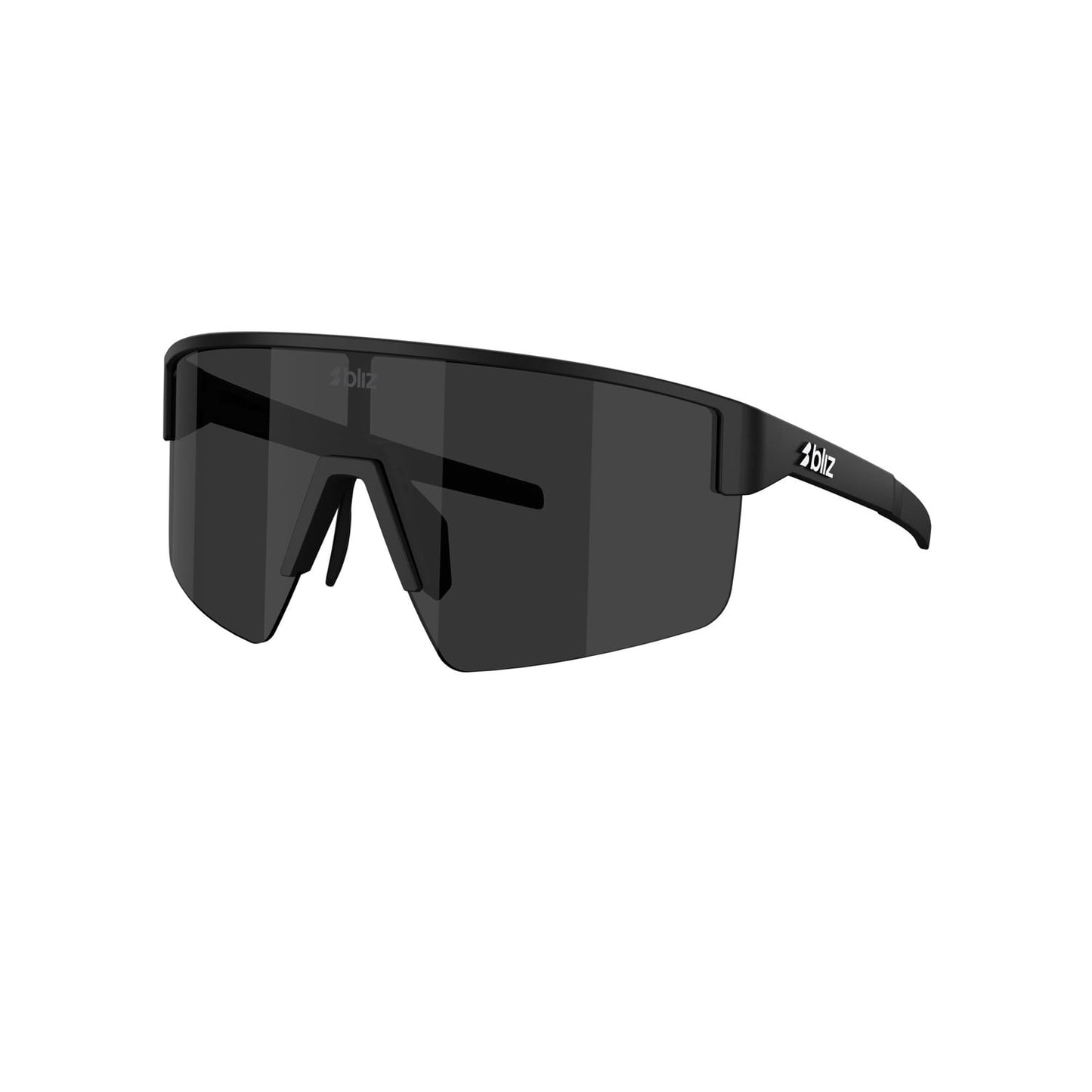 Brille BLIZ P004 Schwarz Matt Bildschirm Smoke