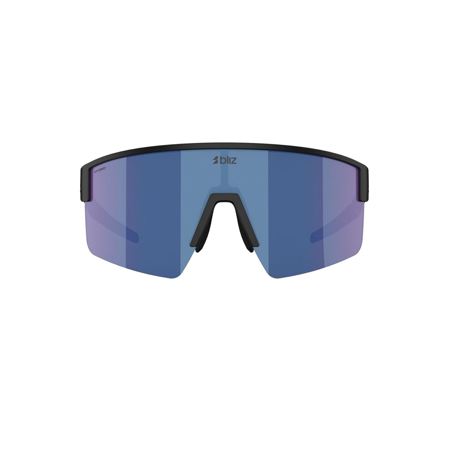 Brille BLIZ P004 Schwarz Matt Blue Mirror Bildschirm