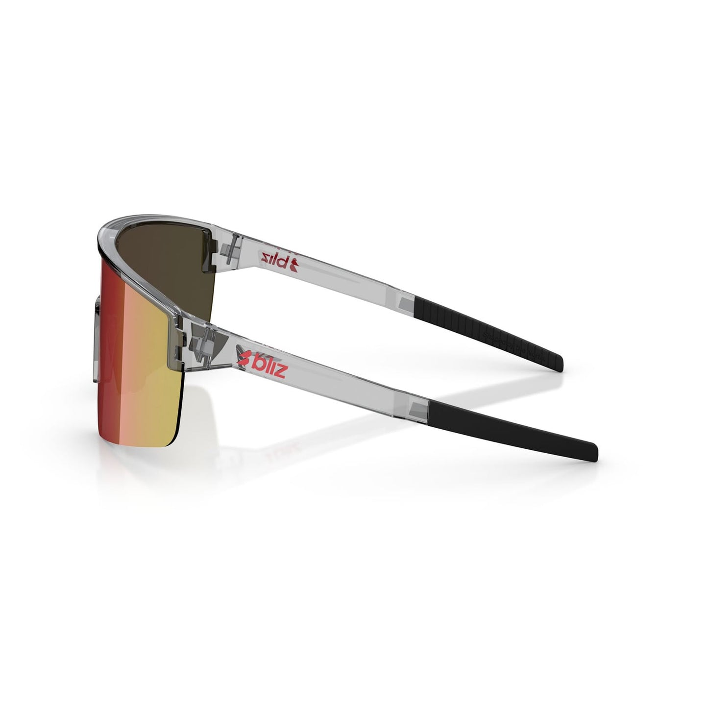 Brille BLIZ P004 Transparent Grau Bildschirm Red Multi