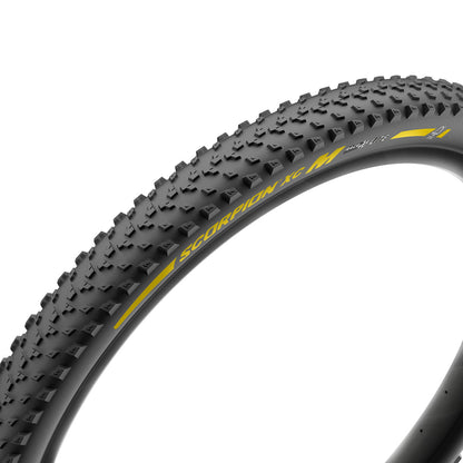Reifen PIRELLI SCORPION RACE XC M Lite 29x2.40 Tubeless Ready Faltbar Schwarz/Gelb Team Edition