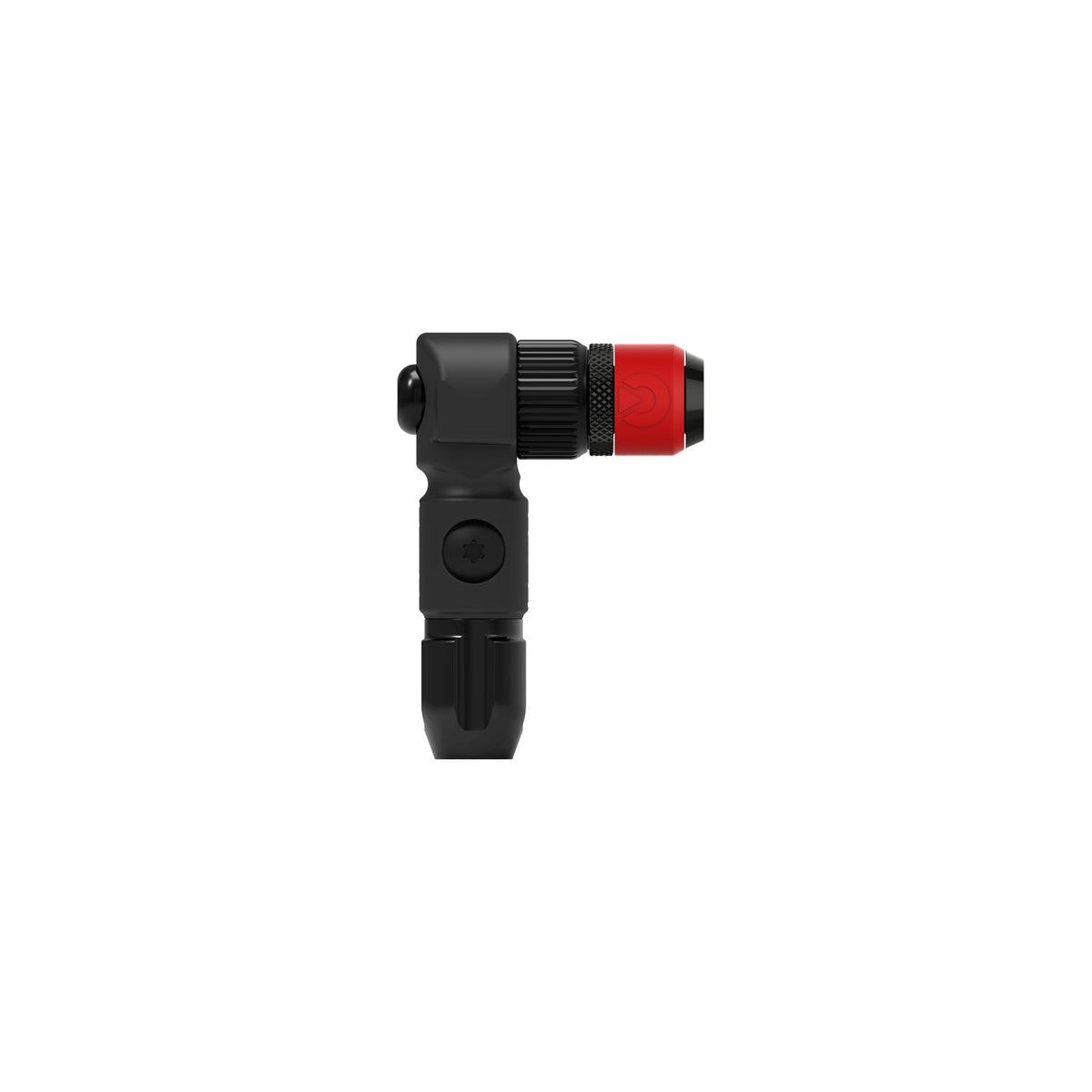 LEZYNE ABS Pro CLIK Chuck Nachrüst-Pumpenkopf, Schwarz
