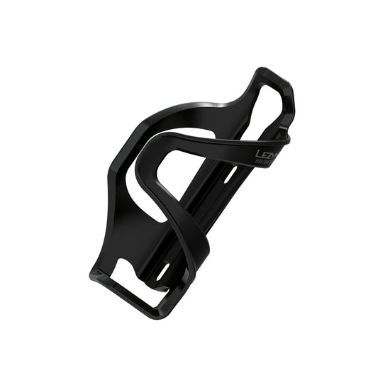 LEZYNE FLOW CAGE SL-L Flaschenhalter mit Entnahme nach links, Schwarz