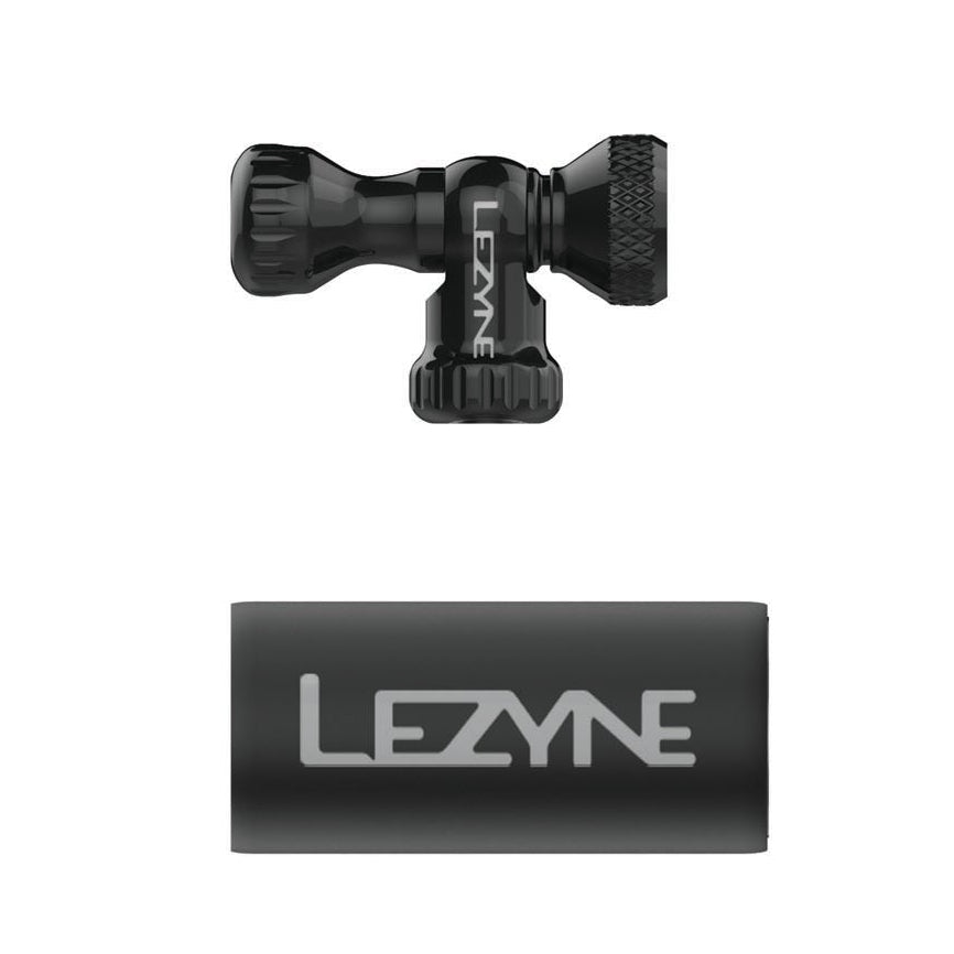 CO2-Pumpenkopf LEZYNE CONTROL DRIVE CO2 Schwarz