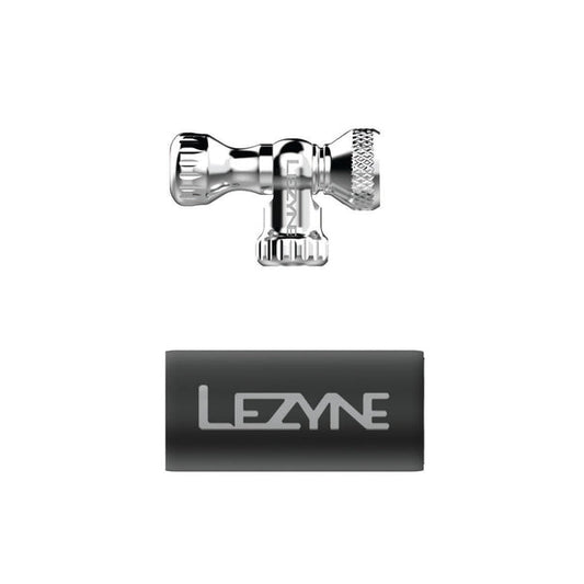 CO2-Pumpenkopf LEZYNE CONTROL DRIVE CO2 Silber