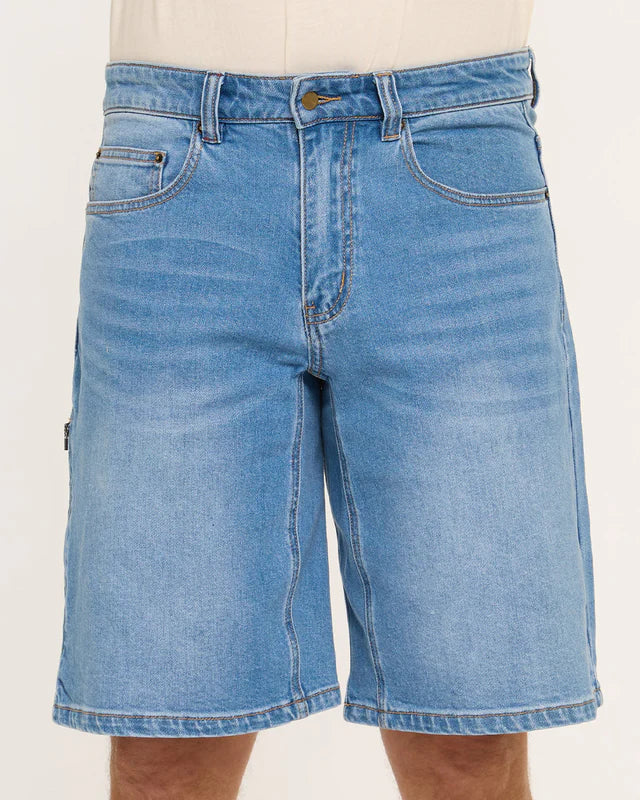 Shorts DHARCO JORT UNISEX COASTAL WASH Blau