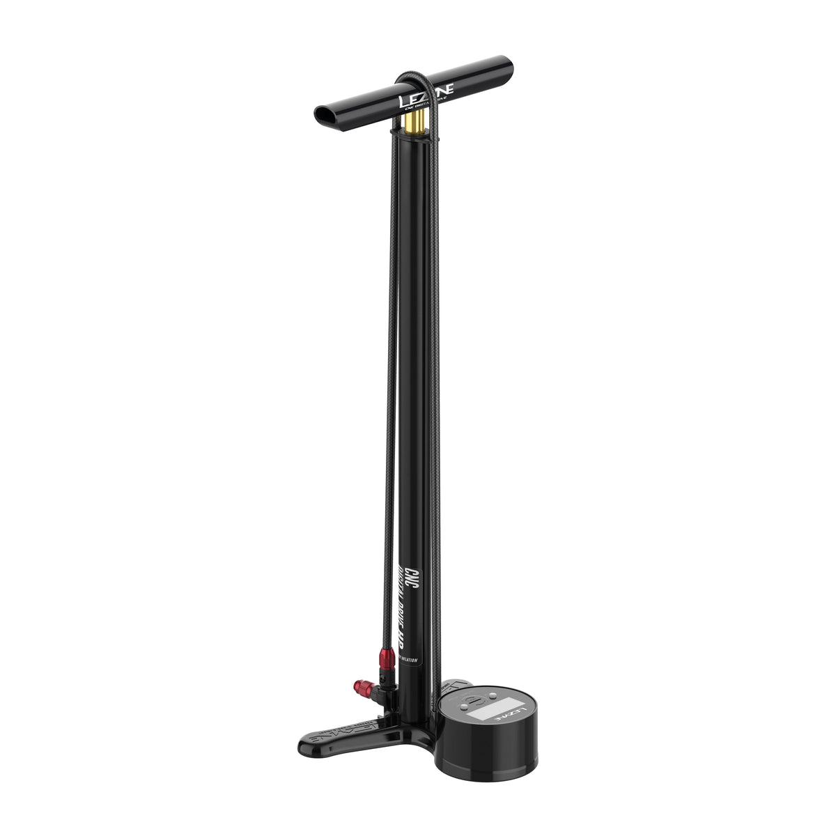 LEZYNE DIGITAL DRIVE 3.5 CNC Standpumpe Schwarz