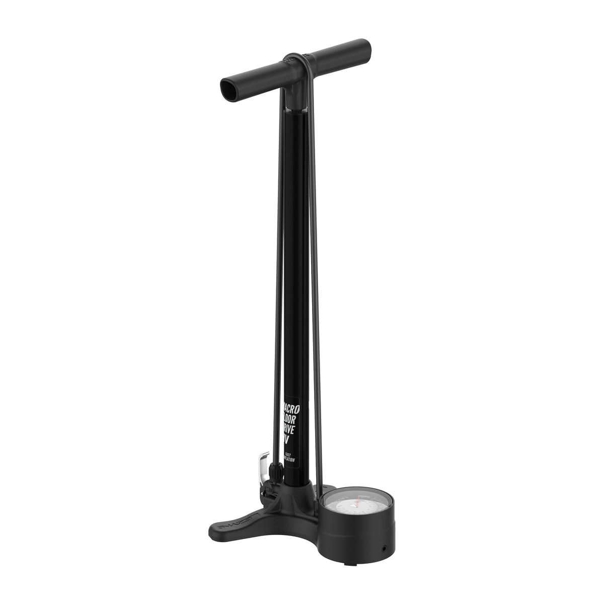 LEZYNE MACRO HV FLOOR DRIVE DV Standpumpe Schwarz