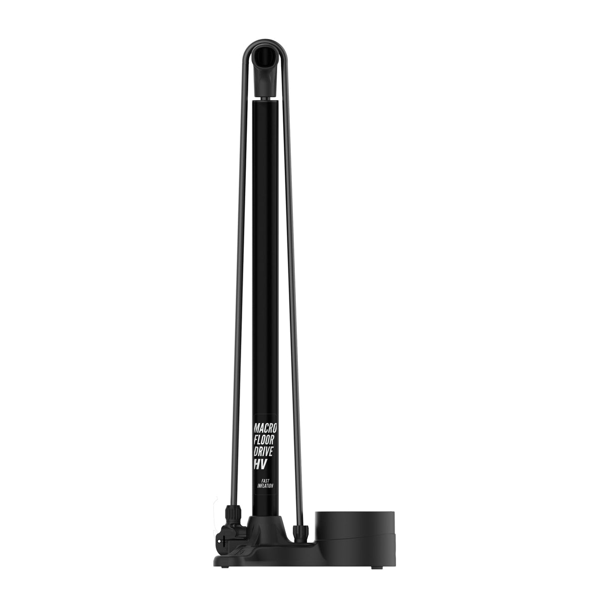 LEZYNE MACRO HV FLOOR DRIVE DV Standpumpe Schwarz