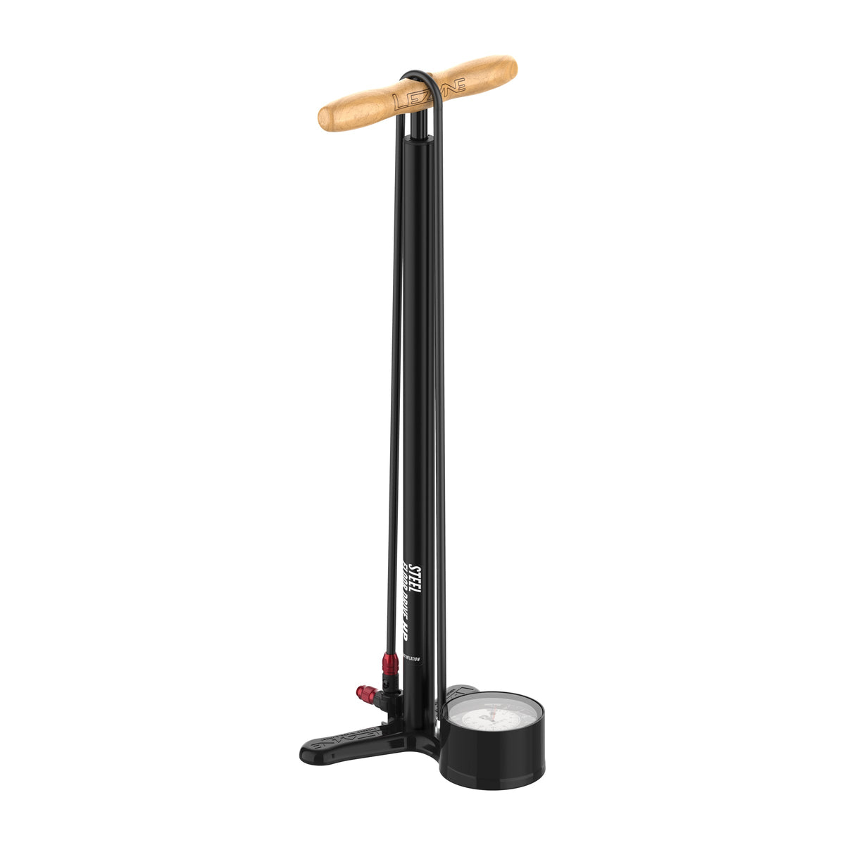 LEZYNE STEEL FLOOR DRIVE 3.5 Standpumpe Schwarz