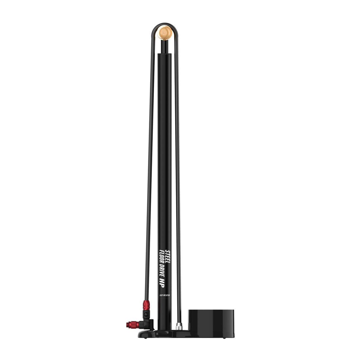 LEZYNE STEEL FLOOR DRIVE 3.5 Standpumpe Schwarz
