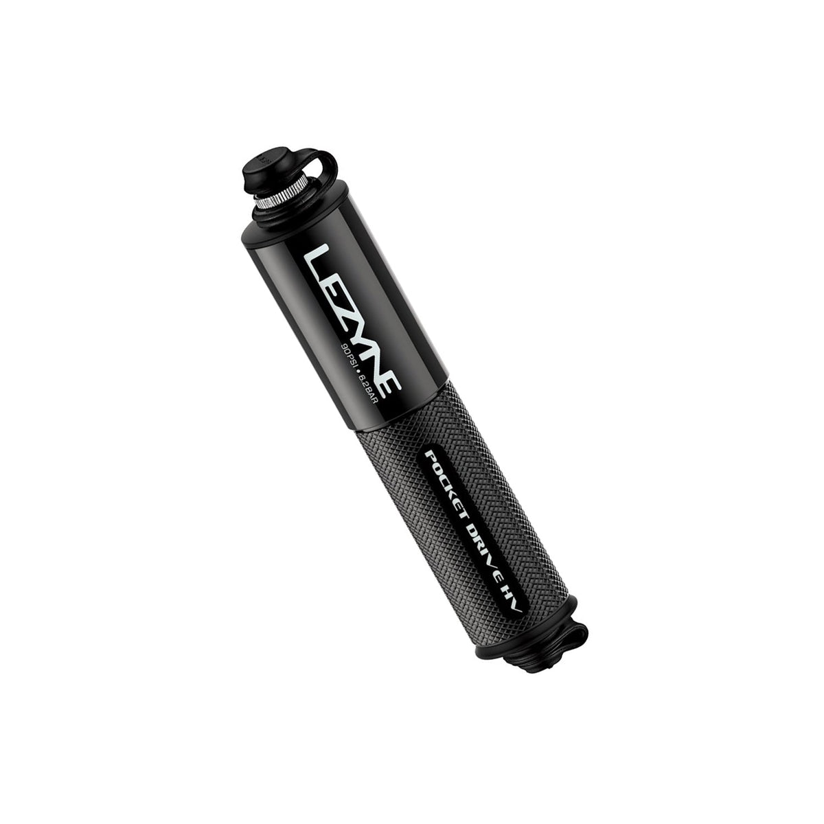 Handpumpe LEZYNE POCKET DRIVE HV LOADED Schwarz