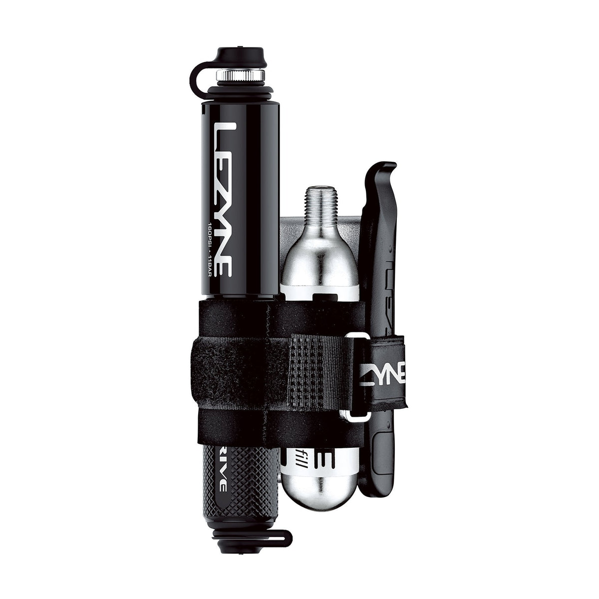 LEZYNE CNC POCKET DRIVE LOADED Handpumpe Schwarz