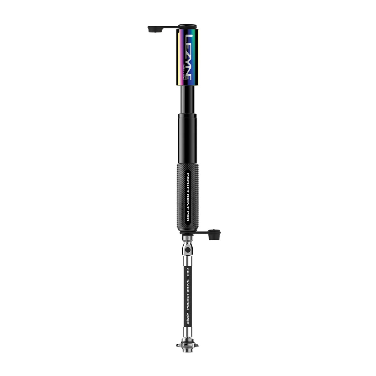 LEZYNE MINI POCKET DRIVE PRO Handpumpe Metallic-Schwarz