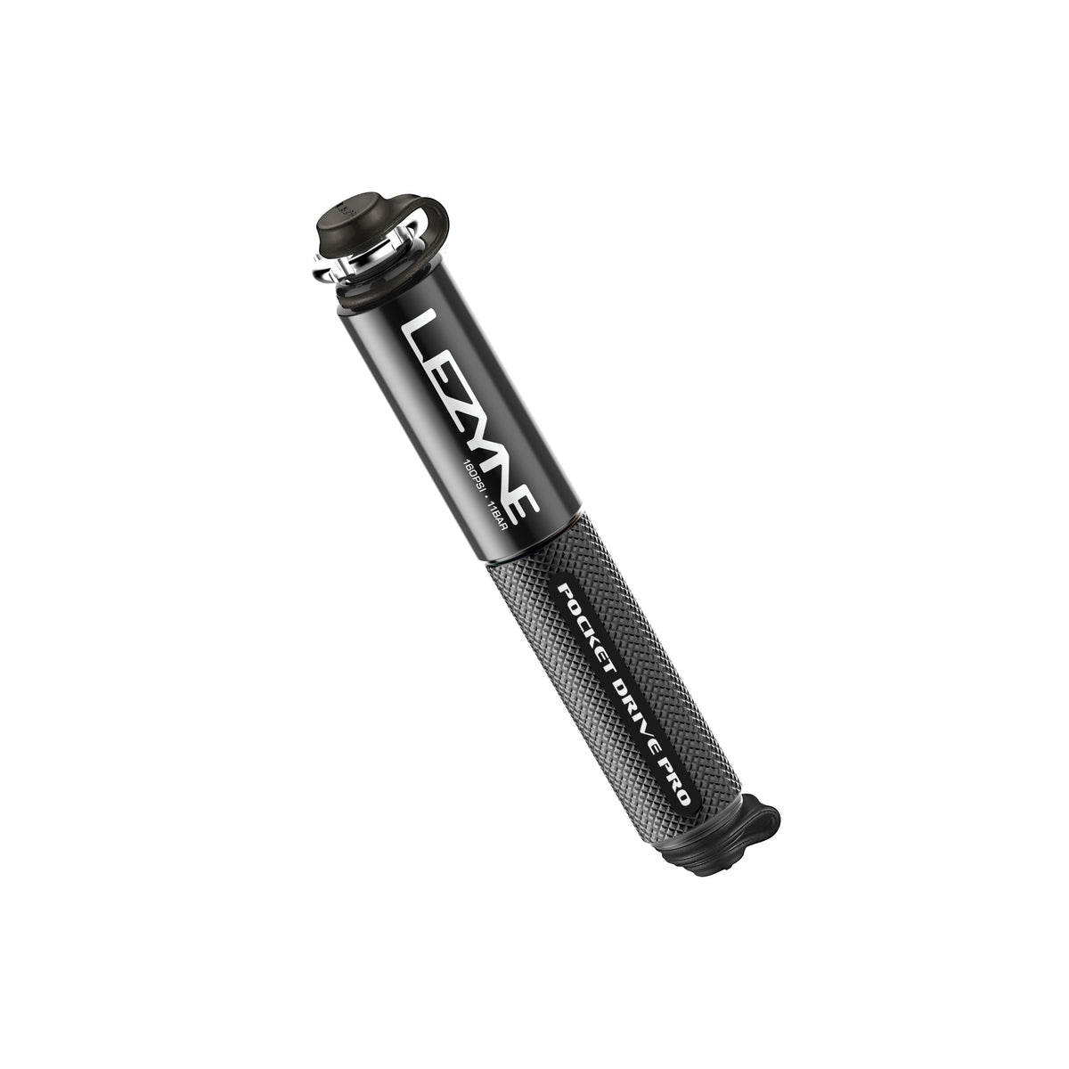 LEZYNE MINI POCKET DRIVE PRO Handpumpe Schwarz