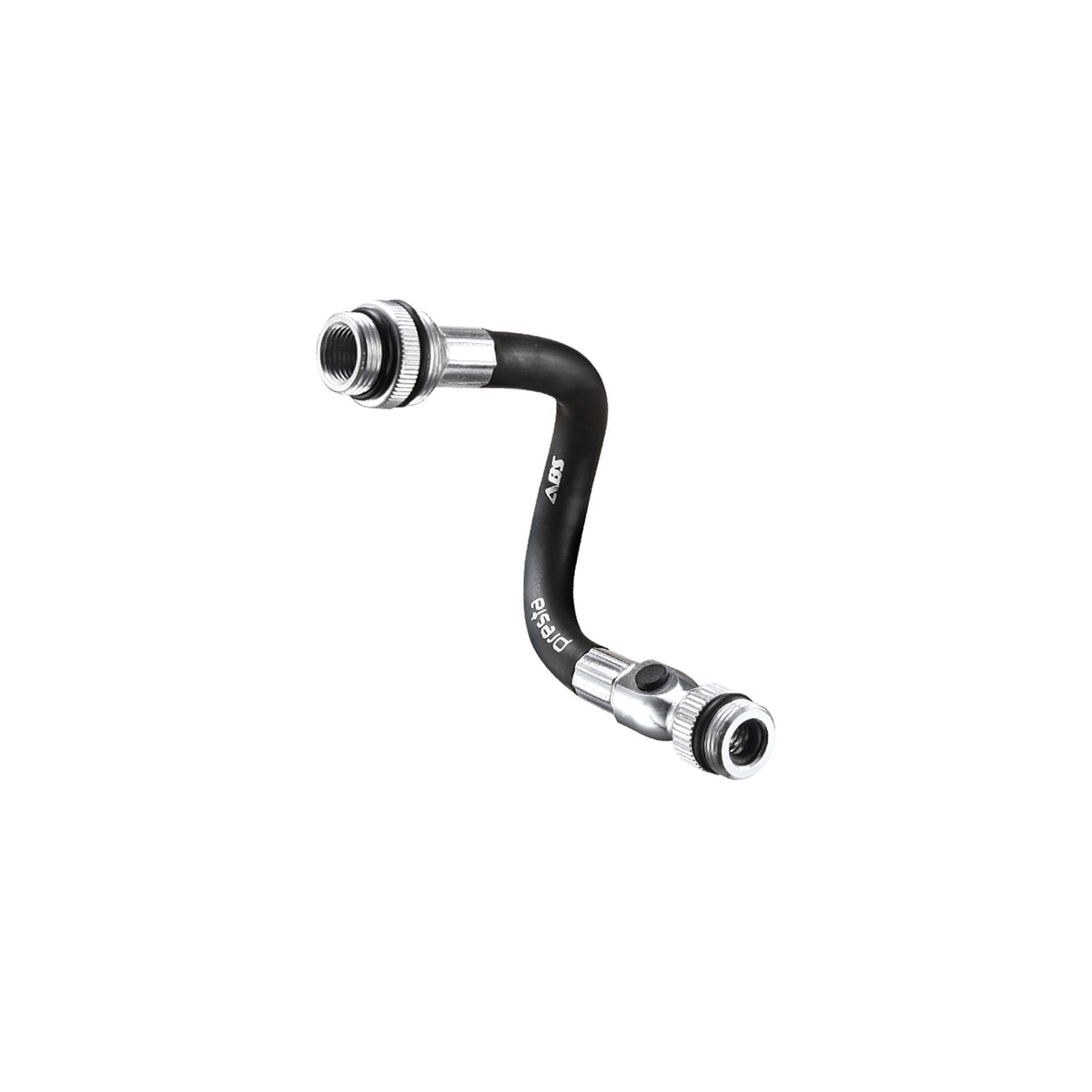 LEZYNE ABS Flex Schlauch mit Presta-/Schrader-Anschluss für HP/HV/Alloy/Tech und Pressure Drive