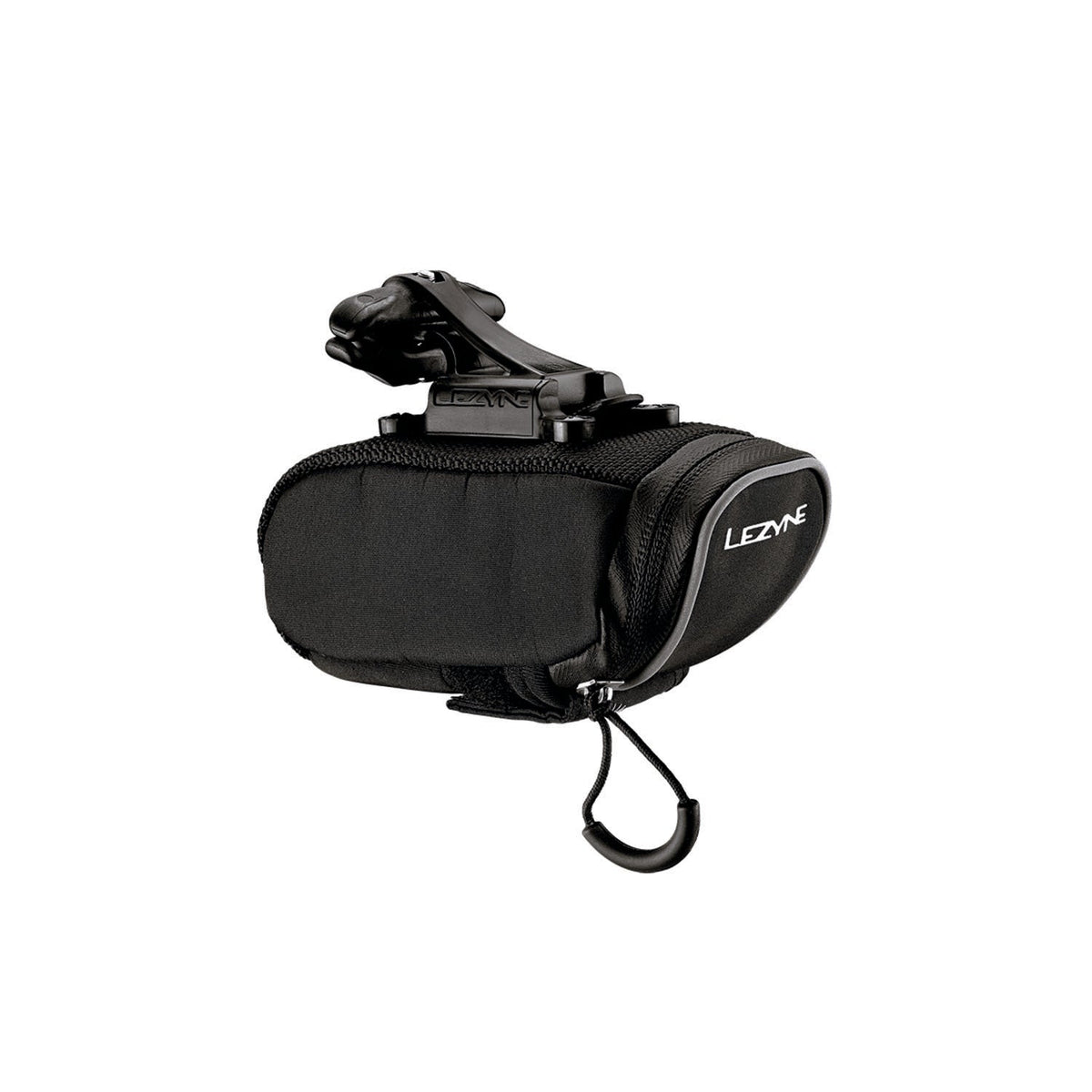 LEZYNE Micro Caddy Satteltasche Schwarz mit QR-System