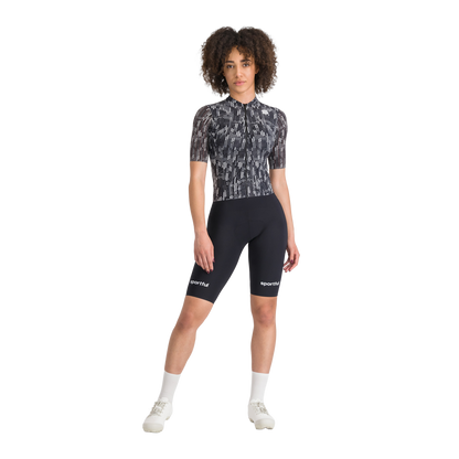 Einteiler SPORTFUL G-SUIT Kurzarm Damen Schwarz/Weiß