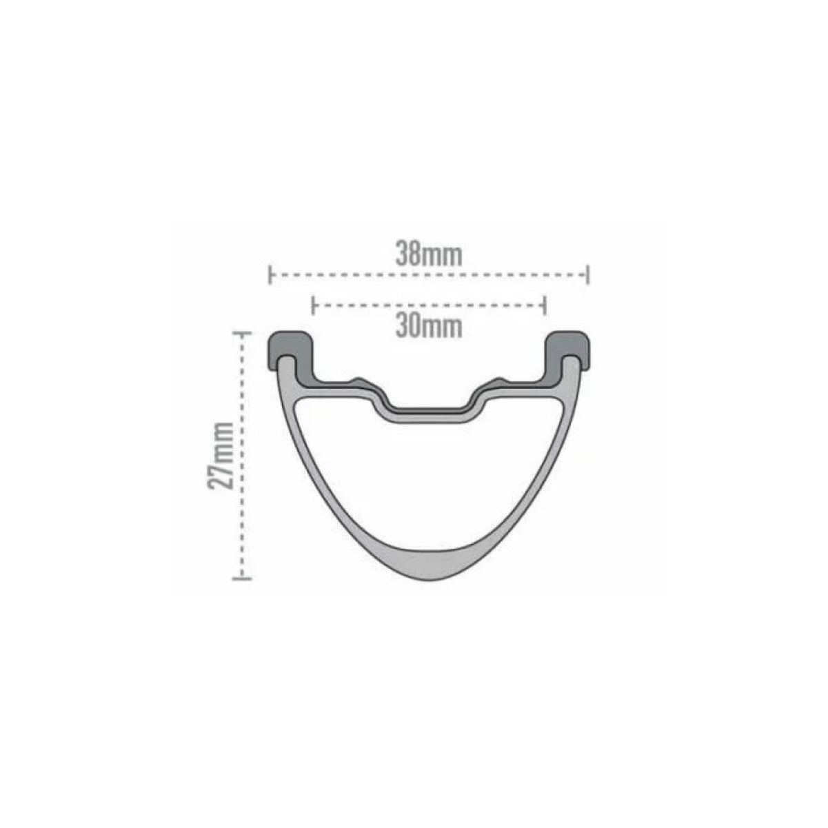 Paar ENVE M730 HYDRA 29" 15x110/12x148mm Boost 6 Loch Carbon Laufräder Schwarz