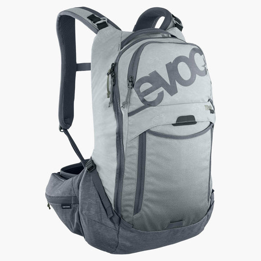 Rucksack mit Rückenpolster EVOC TRAIL PRO 16 l, grau