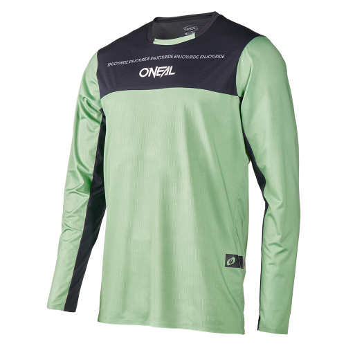 O'NEAL ELEMENT FR HYBRID Langarmtrikot Schwarz/Mint