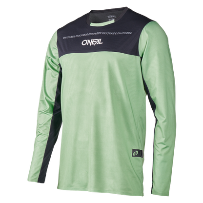 Trikot O'NEAL ELEMENT FR HYBRID Langarm Schwarz/Mint