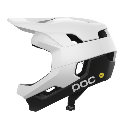 MTB-Helm POC OTOCON RACE MIPS Weiß/Schwarz Matt
