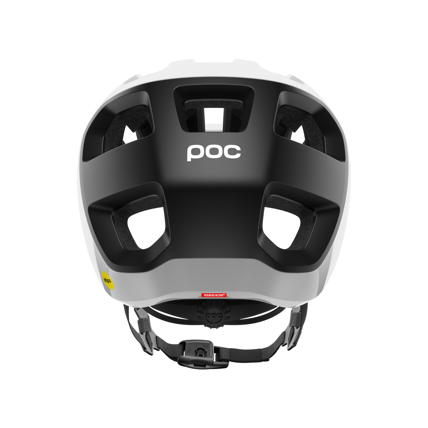 MTB-Helm POC CULARIS Mattschwarz/ Weiss