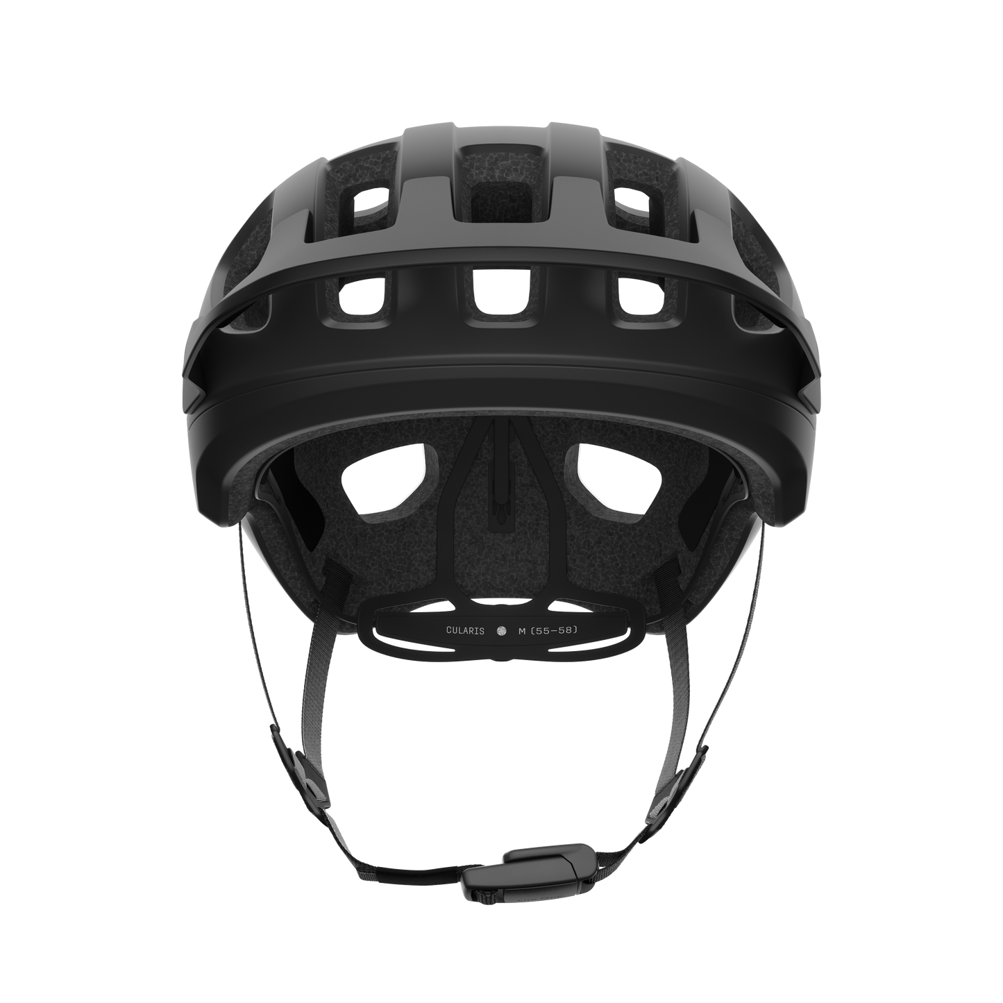 MTB-Helm POC CULARIS Mattschwarz/ Weiss