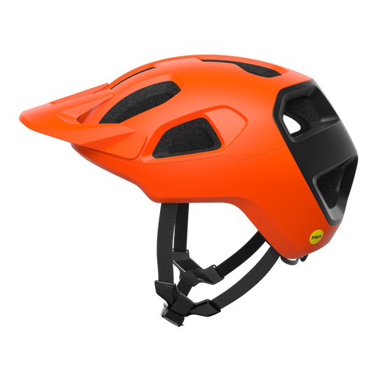 MTB-Helm POC CULARIS Orange/Schwarz Matt