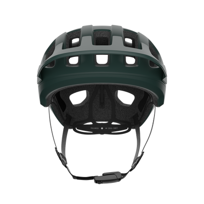 MTB-Helm POC CULARIS Grün/Weiß Matt