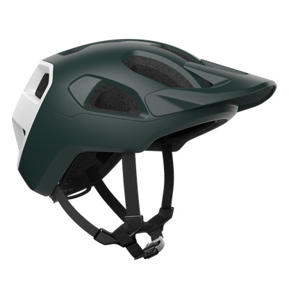 MTB-Helm POC CULARIS Grün/Weiß Matt