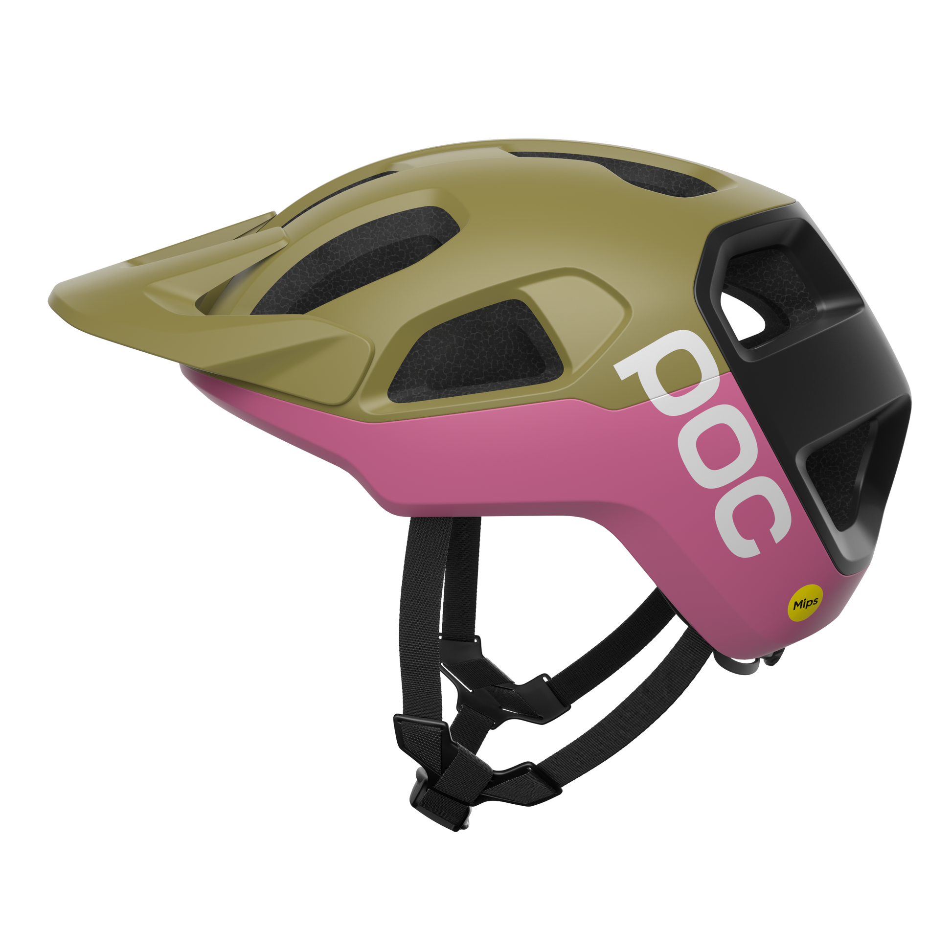 poc fahrradhelm grün MTB-Helm POC CULARIS Grün/Rosa Matt – Probikeshop