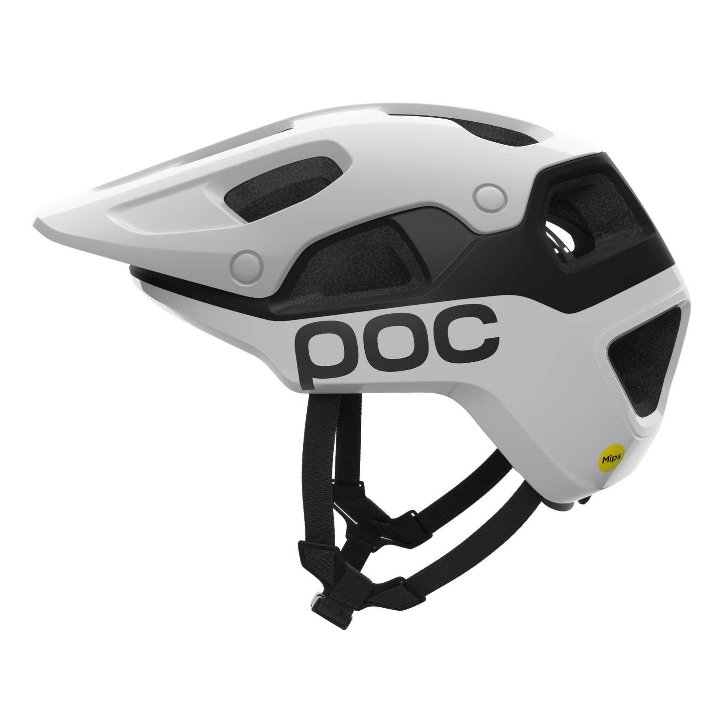 MTB-Helm POC CULARIS PURE Weiss/Schwarz Matt