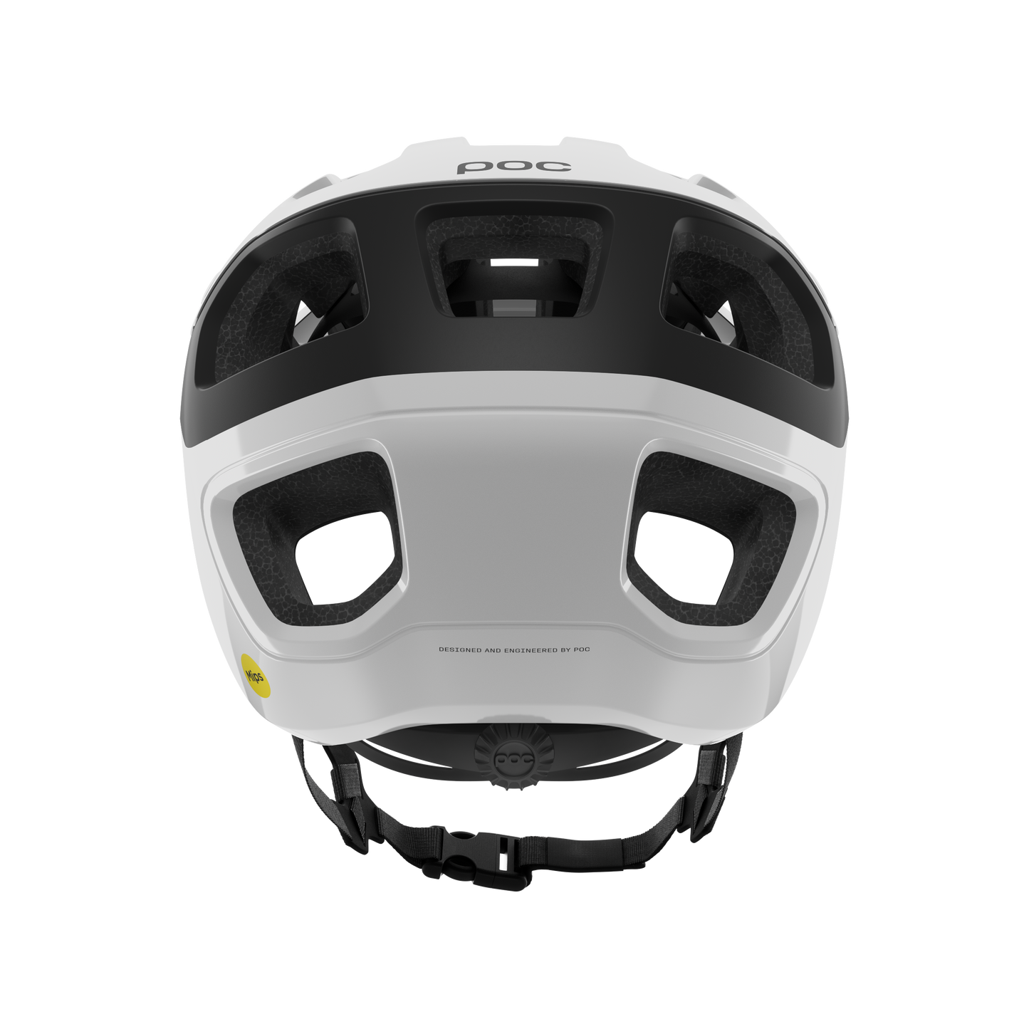 MTB-Helm POC CULARIS PURE Weiss/Schwarz Matt