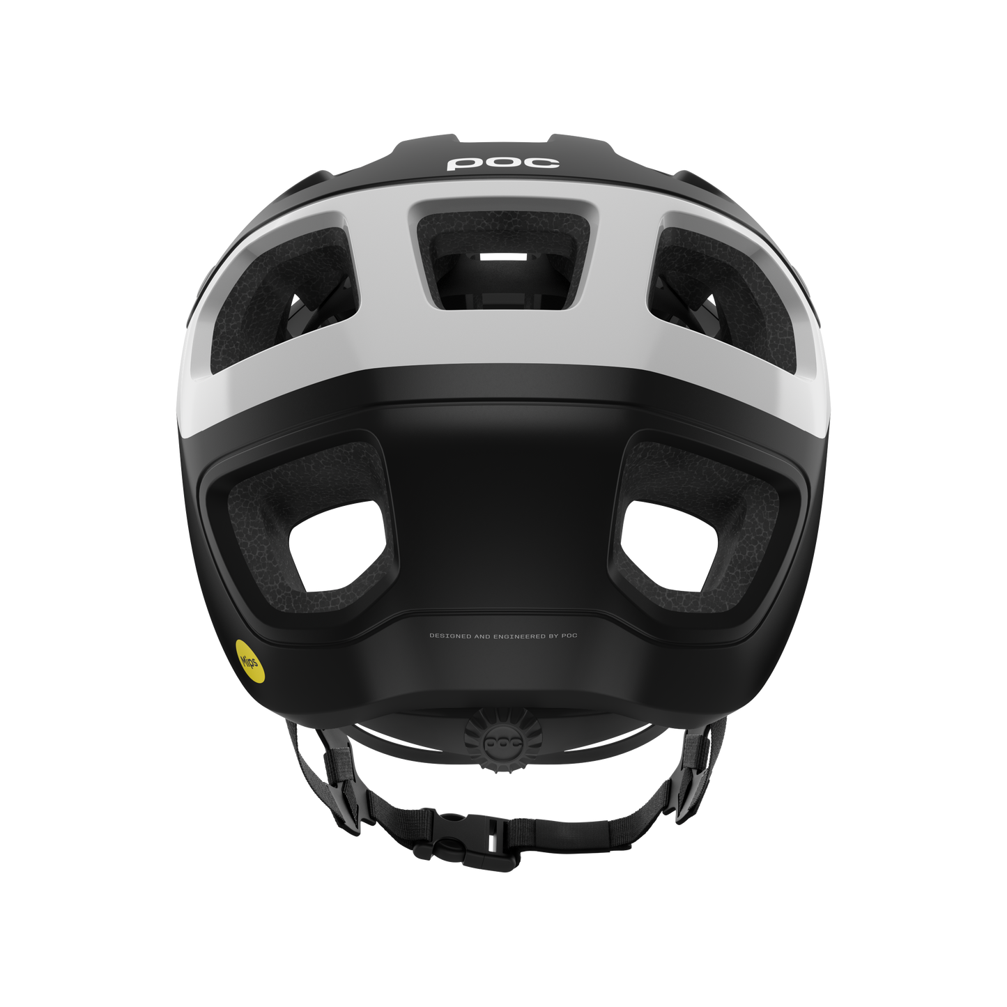 MTB-Helm POC CULARIS PURE Schwarz/Weiss Matt