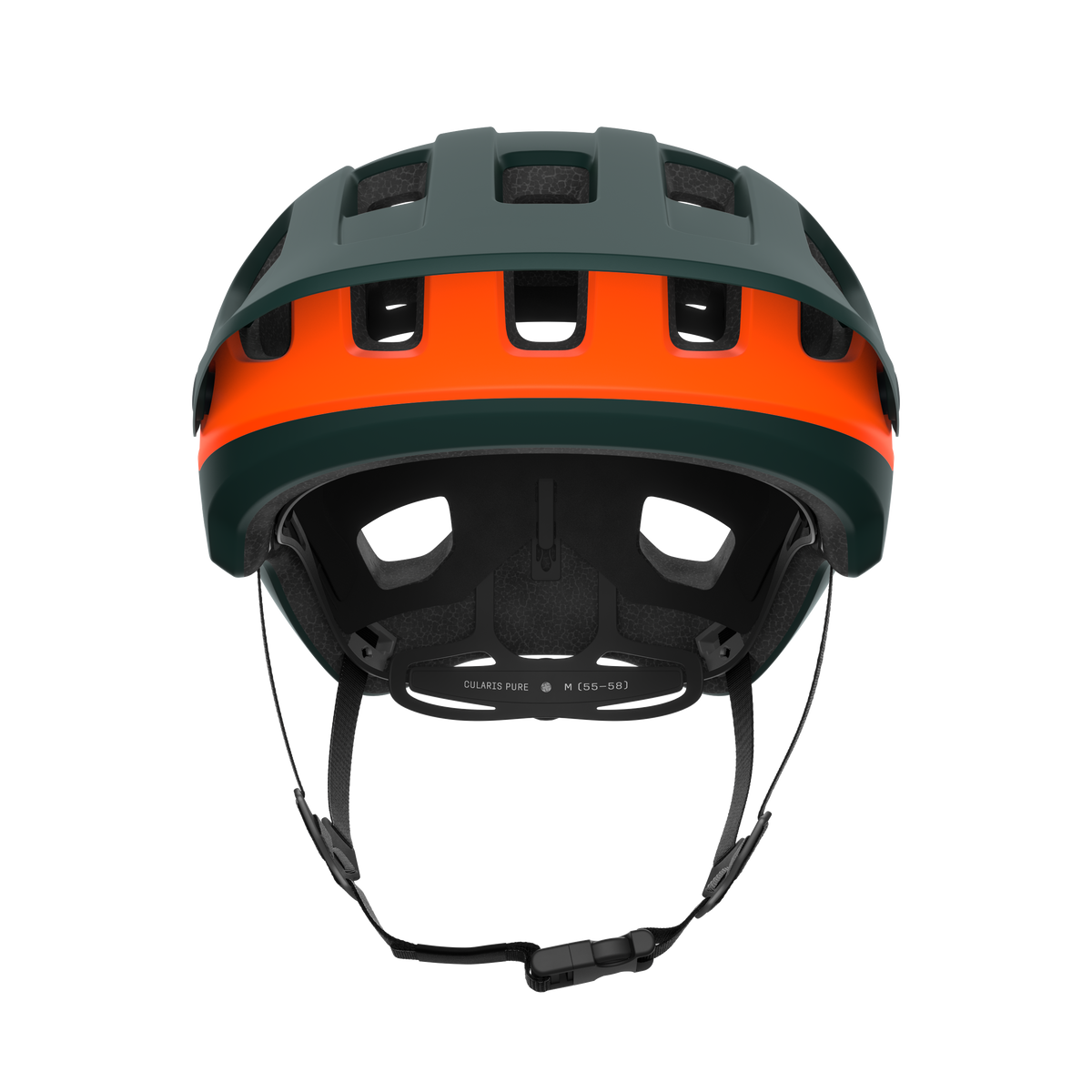 MTB-Helm POC CULARIS PURE Mattgrün/Mattorange