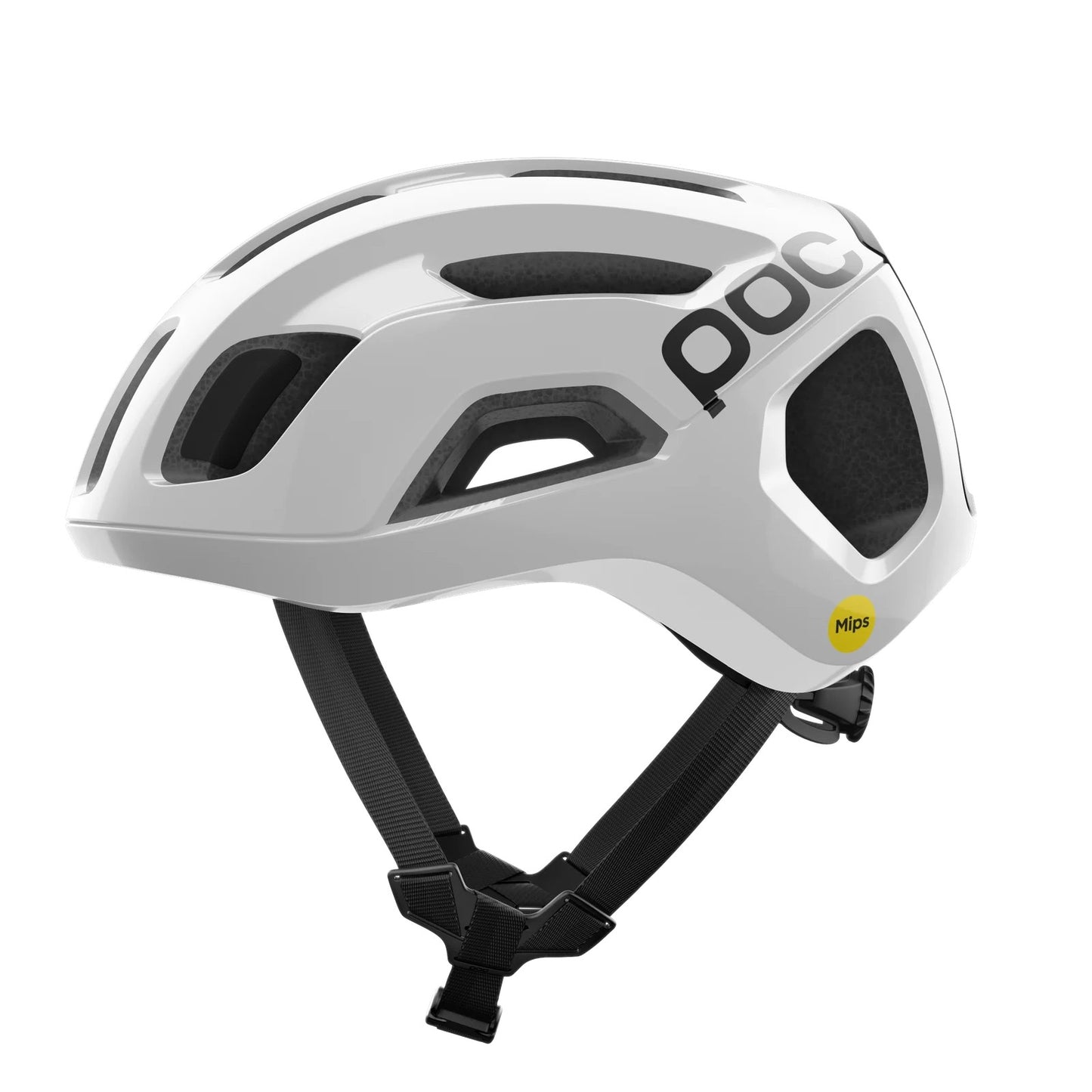 Helm Strasse POC VENTRAL AIR MIPS LOGO Weiss/Schwarz Matt