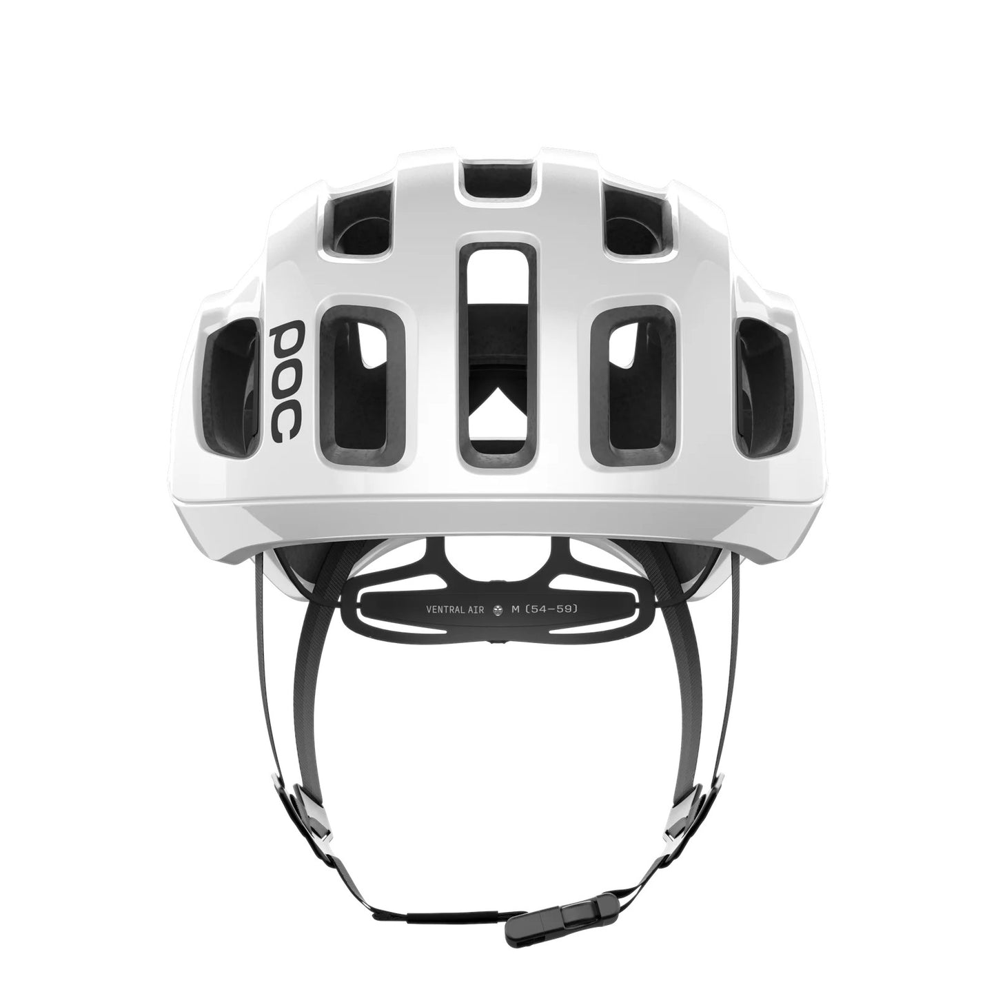 Helm Strasse POC VENTRAL AIR MIPS LOGO Weiss/Schwarz Matt